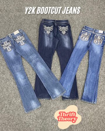 Y2K Bootcut Jeans - (25/04)