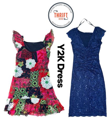 Y2K Floral Dresses