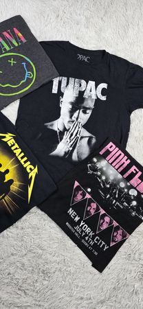 Music printed t-shirts