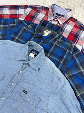 Mix branded button up shirts