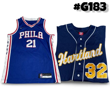 Premium Basketball & Baseball Sports Jersey Mix Bundle (brands) Nike , adidas and puma . #183