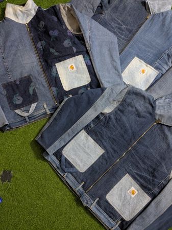 Upcycle Carhartt Denim jacket