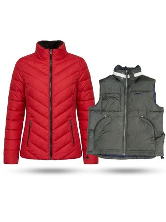 (FV-1291)  Branded Puffer Jackets ( Champions ,Nautica , Columbia ,Tommy Hilfiger , Llbean, Eddie bauer)