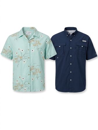 (FV-1293) Columbia Button Up Shirts