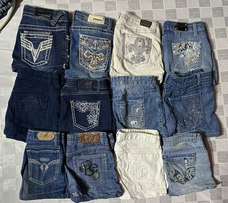 VIGOSS AND OTHER MIX BRANDS  MINI SKIRTS (ID 1282)