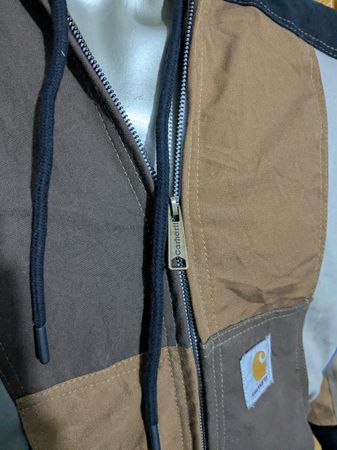 Upcycle Carhartt hoodie jacket