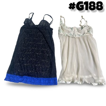Y2K Full Lace Baby Check( Victoria secret etc.) #G188