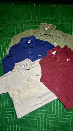 T-shirts à col Lacoste