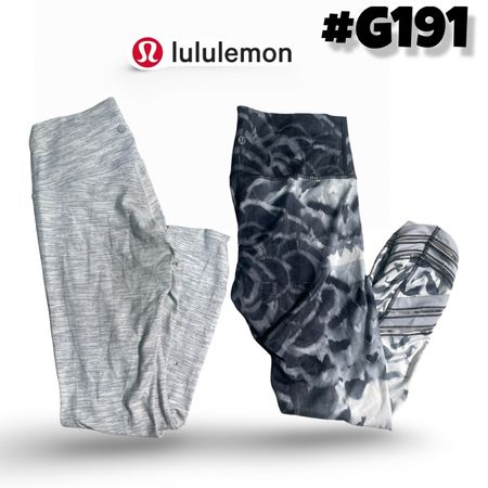Lululemon Leggings. #G191