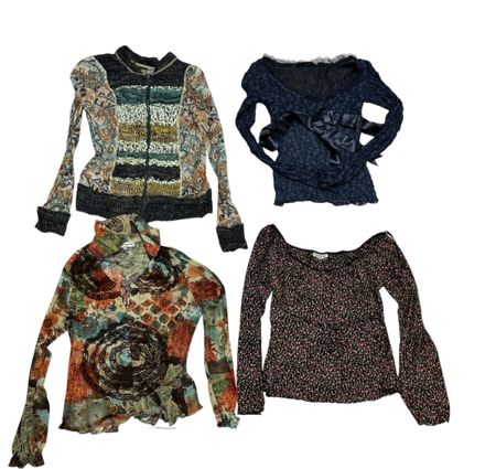 Y2K women’s full tops
