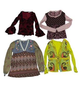 Y2K women’s full tops
