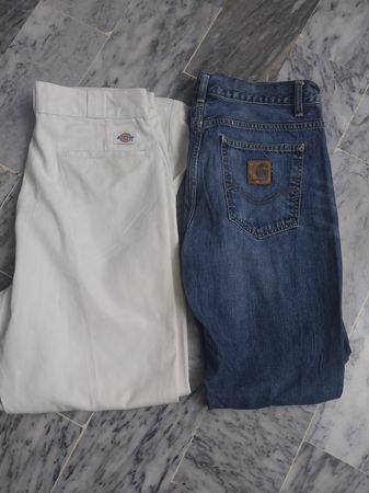 Carhartt and Dickies Jeans
