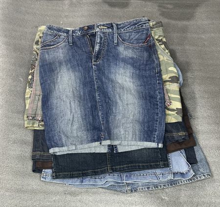 Y2K Denim Mini Skirts