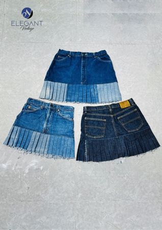 UPCYCLED Denim Skirts - EVR0495