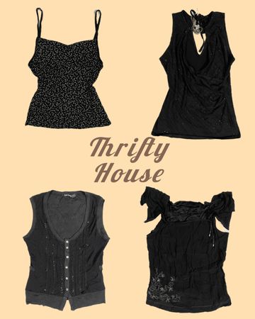 Black Magic It-Girl Tops(TH/363)