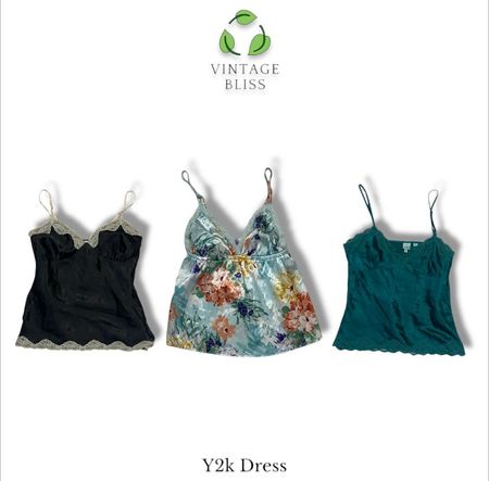 Y2K Mini Silky Dress