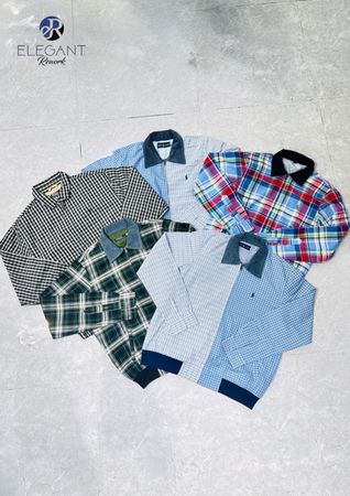 UPCYCLED Ralph Lauren Polo Harrington Jackets - EVR0476