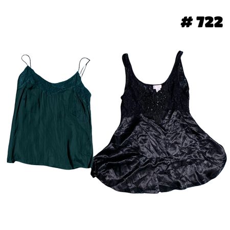 Y2K lace trim cami tops. #722