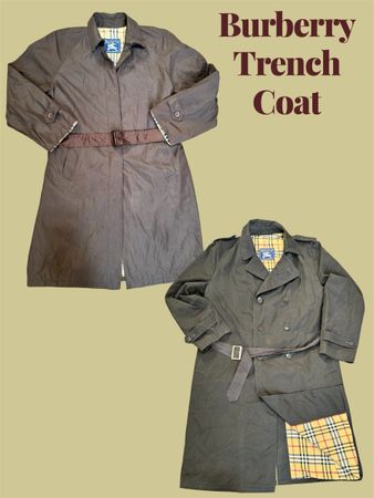 Branded Burberry  Trench Coat