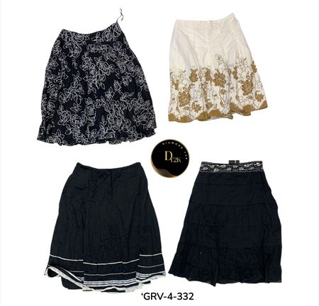 Cotton Skirt – Soft Breathable Everyday Casual Wear (GRV-4-332)