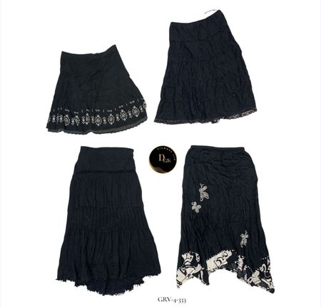 Women Cotton Skirt – Lightweight Comfortable Summer Style (GRV-4-333)