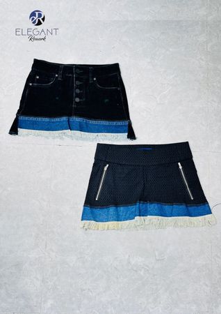 UPCYCLED Denim Skirts - EVR0492