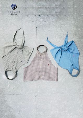 UPCYCLED Ralph Lauren Polo Halter Top - EVR0500