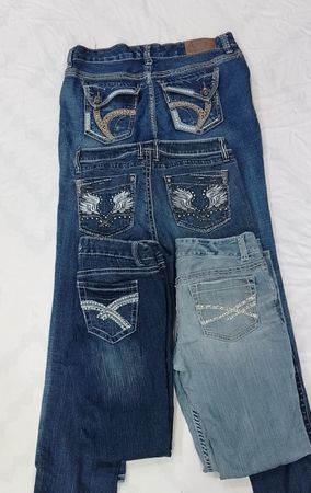 CR7900 Y2K Flare Jeans