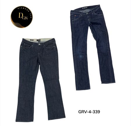 Modern Fit Jeans for Women/Men – Stylish Casual Streetwear Denim (GRV-4-338)