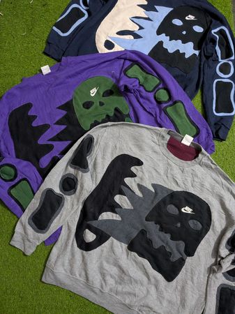 Upcycle Nike Patchwork Sweatshirt