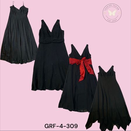 Floral Printed Poly Dress – Summer Collection (GRF-4-309)