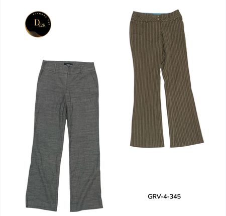 Pantalons Poly Everyday – Coupe Propre Look Décontracté Moderne (GRV-4-345)