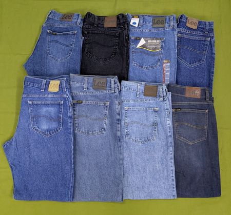 💥 RV3212 Lee Zipper Jeans