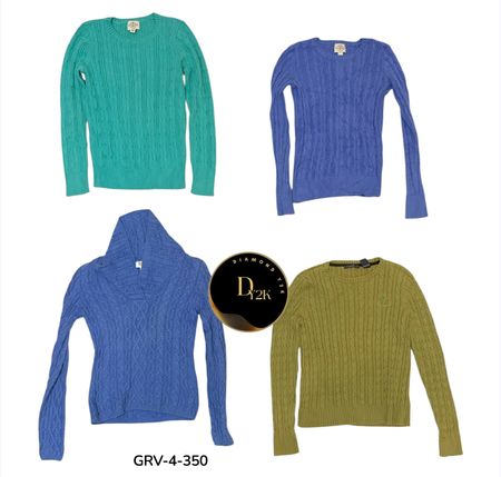 Maglione a Maglia Tradizionale – Semplice, Confortevole e Duraturo (GRV-4-350)