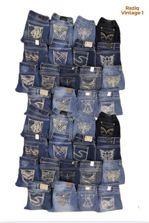 💥 RV3215 Y2K Women Capri Jeans