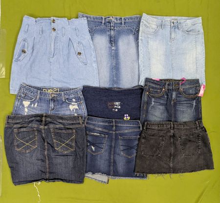 💥 RV3216 Jupes en denim