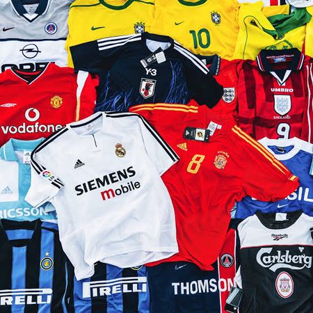 Camiseta de Futebol Vintage Premium
