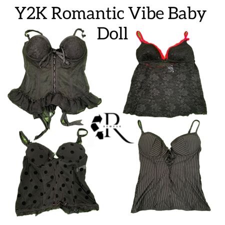 Y2K Romantic Vibe Baby Dolls RW-1852