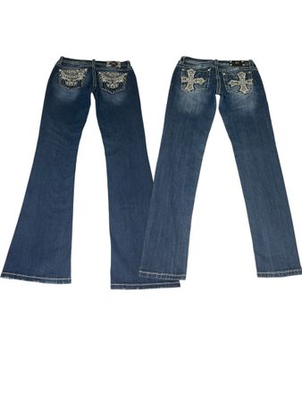 Mis me rock Revial flare and straight jeans | V-T440