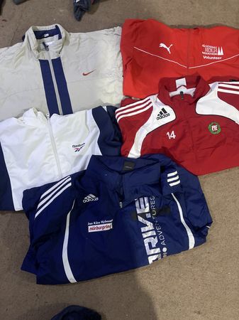 Mix branded windbreakers