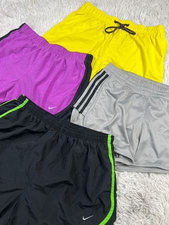 Mix branded sport shorts