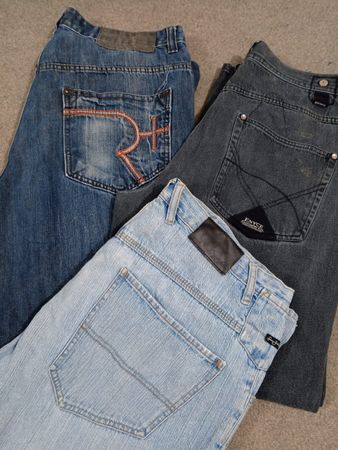 #290 Mens Baggy Hip-hop Jeans