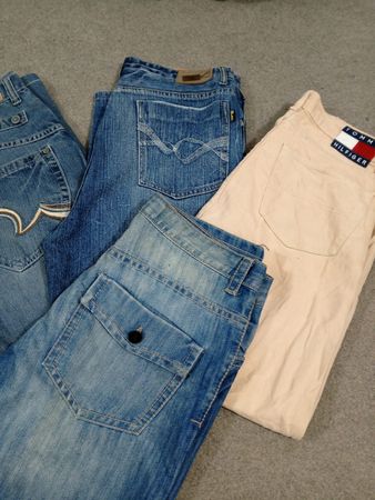 #291 Mens Baggy Hip-hop Jeans