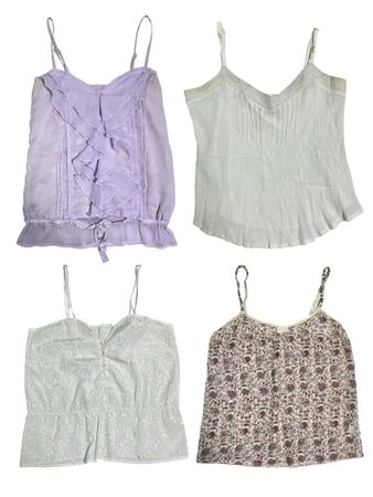 2000s It Girl Lounge Camis: TT-226