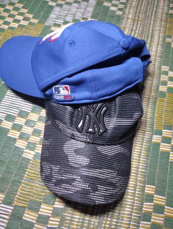 Mixed team NFL MLB and new era caps