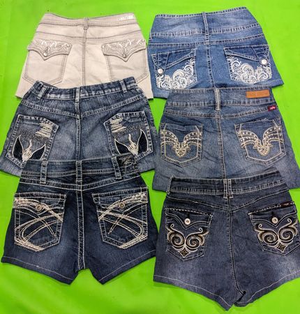 PREMIUM Y2K DENIM SHORTS BUNDLE | SEVEN7, SILVER, ROYALTY & MORE
