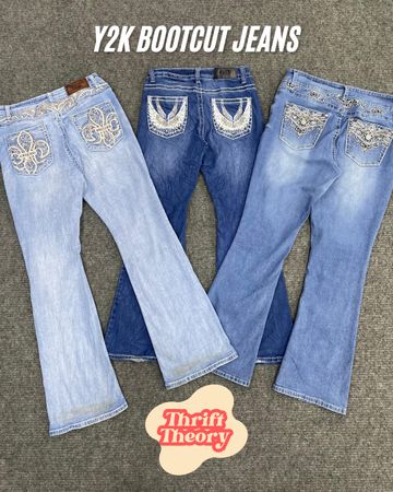 Y2K Bootcut Jeans - (27/04)