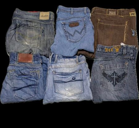 WRANGLER AND OTHER MIX BRANDS JEANS (006)