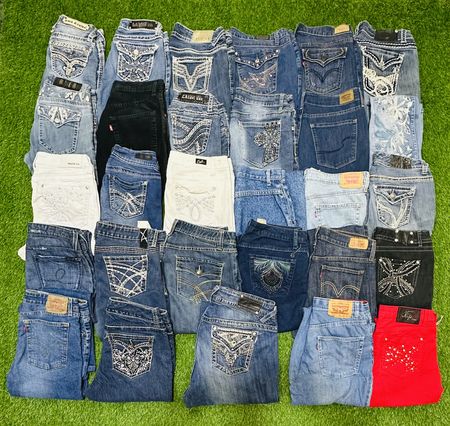 Levis and Y2K stone bootcut mix jeans
