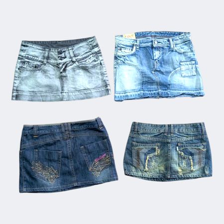 Jupes Micro Mini Sexy Y2K